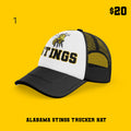 Alabama Stings Trucker Hat 1