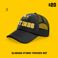 Alabama Stings Trucker Hat 3